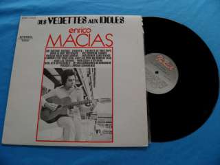 Enrico Macias Des Vedettes Israel Israeli LP / Listen  