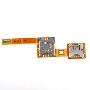   SIM MICRO SD SLOT TRAY FLEX CABLE FOR SONY ERICSSON X10 Electronics