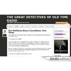  The Great Detectives of Old Time Radio Articles Kindle 