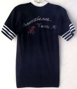 ROLLING STONES American Tour 1981 Vintage Concert T Shirt Unused 