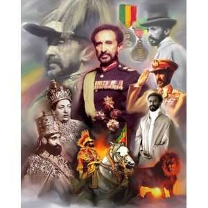 His Majesty   Haile Salassie   Poster by Wishum Gregory 