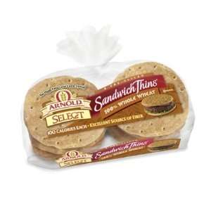 Arnolds Select Sandwich Thins   100% Whole Wheat, 8 ct. bag (Pack of 
