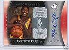 05 06 Marvin Williams SP Authentic RC Auto #D 241/1299