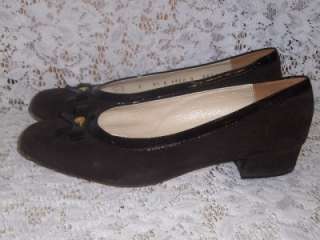 Brown Suede BRUNO MAGLI Pumps Shoes 8.5  