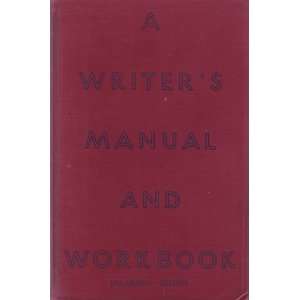  A Writers Manual and Workbook Paul P Kies Books