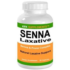  Senna Laxative Leaf 300mg Prune Fruit 150mg 90 capsules 