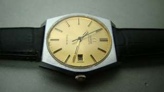 STUNNING VINTAGE OMEGA AUTOMATIC GENEVE DATE SWISS MENS WATCH OLD USED 