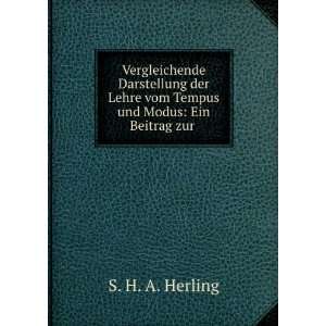   Und HebrÃ¤ischen Sprache (German Edition) S H. A. Herling Books
