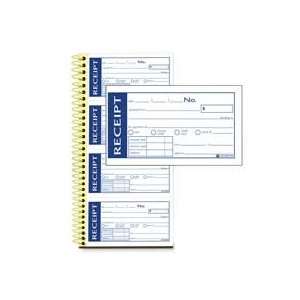   consecutively numbered. Use the two part carbonless receipt book to