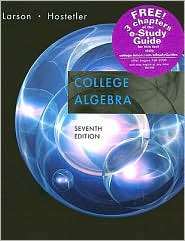 College Algebra, (0618643109), Ron Larson, Textbooks   