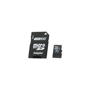  DANE ELEC 8GB Micro SDHC Flash Card w/ SD Adapter 