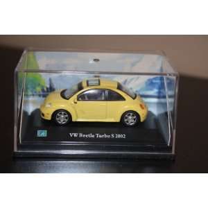    Yellow VW Volkswagen Beetle Bug Turbo S 2002 