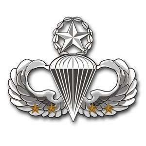  US Army Master 4 Combat Jump Wings Decal Sticker 5.5 