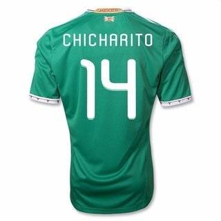 Adidas Mexico 11/12 Chicharito Home Soccer Jersey S,M,L,XL,XXL