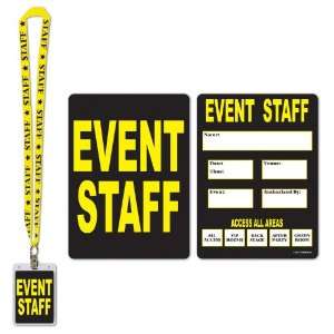   Lets Party By Beistle Company Event Staff Party Pass 