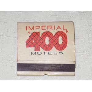   Matchbook   Imperial 400 Motel   Salt Lake City, Utah 