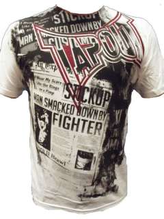 New Mens Tapout UFC MMA Radach Born To Brawl signature Cage Fighter T 