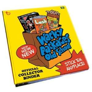  Wacky Packages Old School 2 Official Collectors Binder 