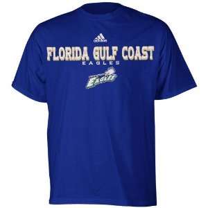  adidas Florida Gulf Coast Eagles Royal Blue True Basic T 
