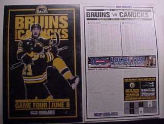 Brad Marchand Andrew Ference BOSTON BRUINS GM 4 Poster  