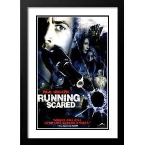 Running Scared 20x26 Framed and Double Matted Movie Poster   Style F 