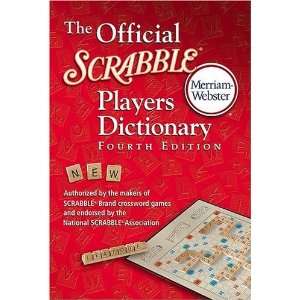   Scrabble Players Dictionary [Hardcover] Merriam Webster Books