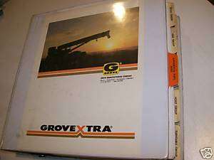 GROVE RT630B Crane PARTS Manual Cummins 6BT5.9 09/1989  