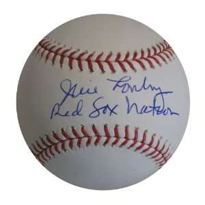   Baseball inscribed Red Sox Nation (MLB Authenticated) 