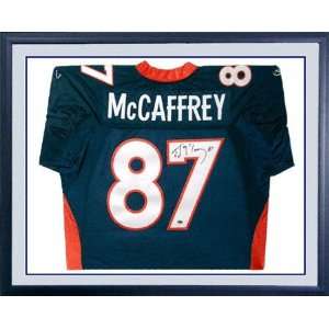  Ed McCaffrey Denver Broncos Framed Autographed Jersey 