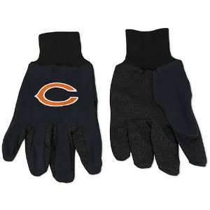  Chicago Bears Blue & Black Jersey Work Gloves Nfl Mcarthur 