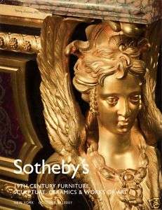 SOTHEBYS 19TH CENTURY FURNITURE, SCULPTURE, WORKS +  