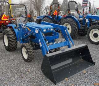   Compact Diesel Tractor Hydro 110TL Loader 60 HD Bucket Ford  
