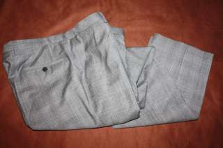 NWOT Hugo Boss Gray Glennplaid Wool Suit 42 R Journey/Sharp NEW MINT 