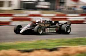 LOTUS 88 DeAngelis at speed 1981 British GP Great photo  