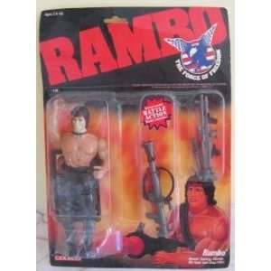    1986 COLECO RAMBO ACTION FIGURE FORCE OF FREEDOM Toys & Games