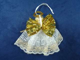 Handmade Lace Angel Christmas Ornament (#31)  