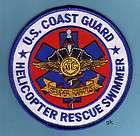 us coast guard helicopter rescue swimmer patch 