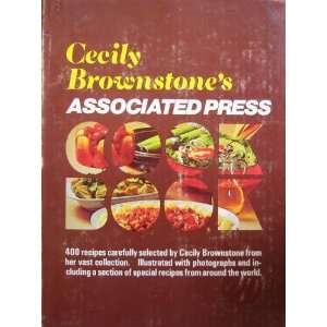  CICILY BROWNSTONES ASSOCIATED PRESS COOK BOOK Books