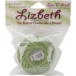  Lizbeth Cordonnet Cotton Size 10 Medium Leaf Green (HH10 