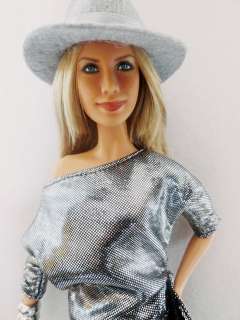 Barbie Basics repaint OOAK  Jennifer Aniston   