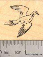 Passenger Pigeon Rubber Stamp E13606 WM  