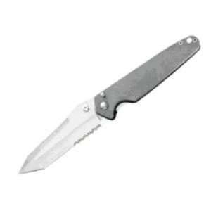 com SOG Knives 00068 Vision Linerlock Knife with Part Serrated Tanto 