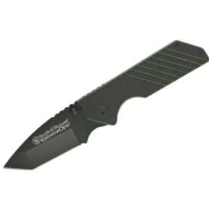 Smith & Wesson Knives G107 Black Standard Edge Tanto Point Extreme Ops 