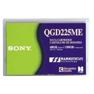 Sony QGD225ME   8mm Mammoth AME2 Data Cartridge, 225m, 60 