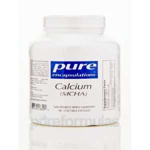  Pure Encapsulations Calcium (MCHA) 250 mg 180 Vegetable 