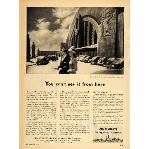   Ohio Gas & Electric Union Terminal   Original Print Ad
