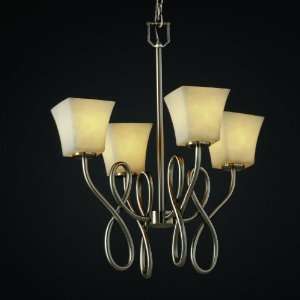  Clouds Capellini Nickel Chandelier