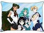 New Sailor Moon Uranus Pluto Pillow Case Bed Gift