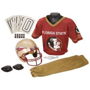   Seminoles Youth Ncaa Deluxe Helmet And Uniform Set