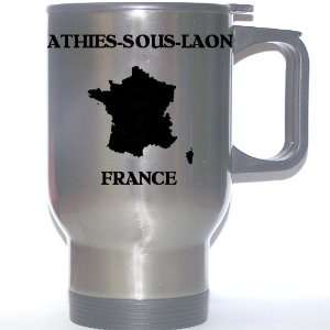  France   ATHIES SOUS LAON Stainless Steel Mug 